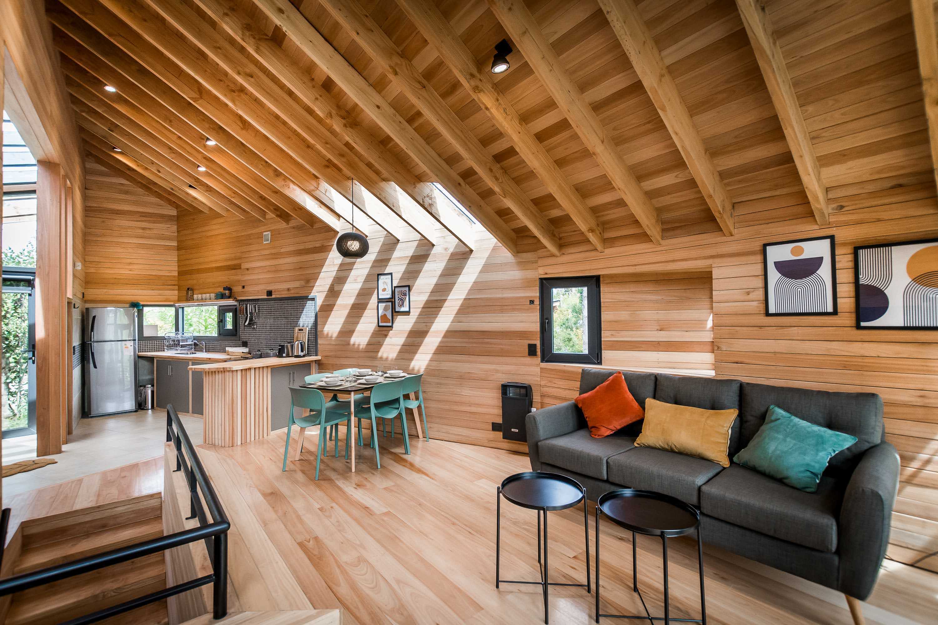 Casa Bau, diseño moderno con vista a las montañas en Villa La Angostura